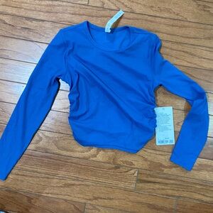 Nwt lululemon all it takes long sleeve ribbed Nulu size 4